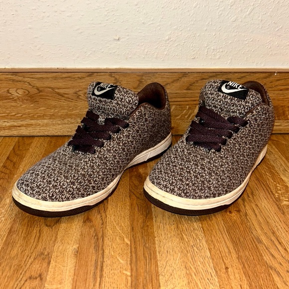 Nike dunk Supreme rare twill tweed knit low top sneakers shoes women’s size 7 - Picture 3 of 10
